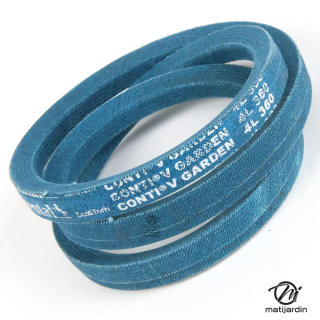 Courroie tondeuse 4L360 Continental Kevlar - 12,7 x 7,2 x 914  mm