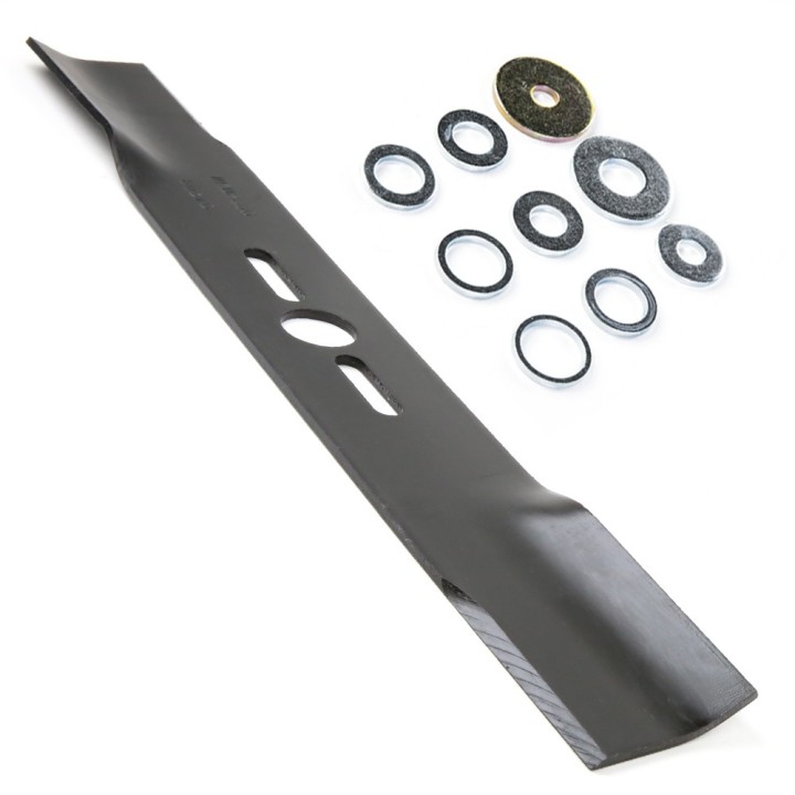 Lame tondeuse universelle plate Rotary Premium. Coupe 45,7 cm