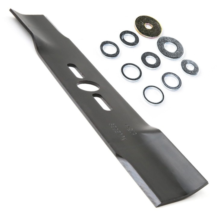 Lame tondeuse universelle plate Rotary Premium. Coupe 43,2 cm