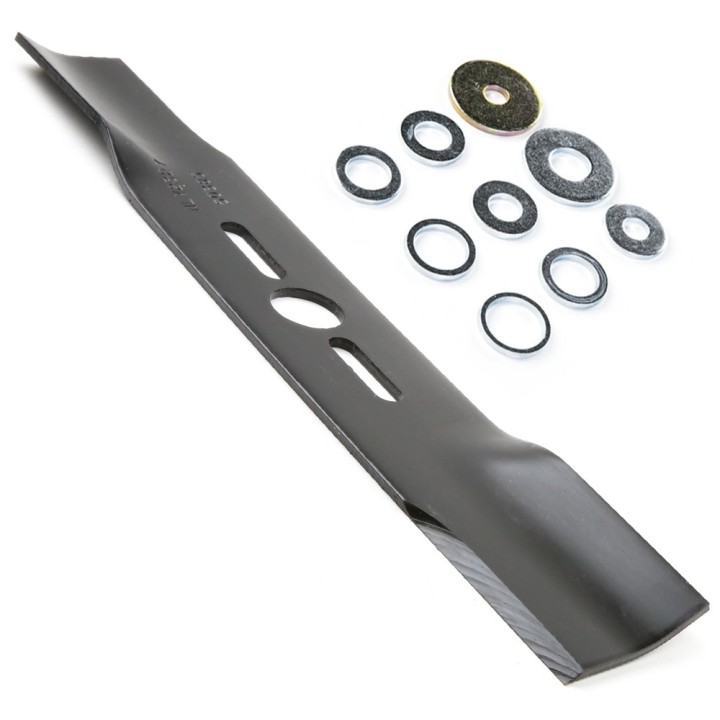 Lame tondeuse universelle plate Rotary Premium. Coupe 38,1 cm