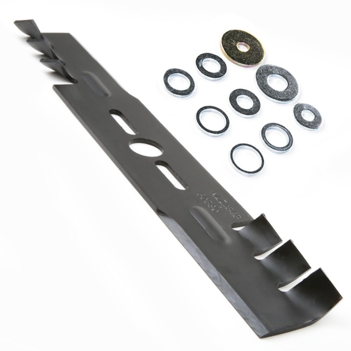 Lame tondeuse universelle mulching Rotary Premium. Coupe 40,6 cm