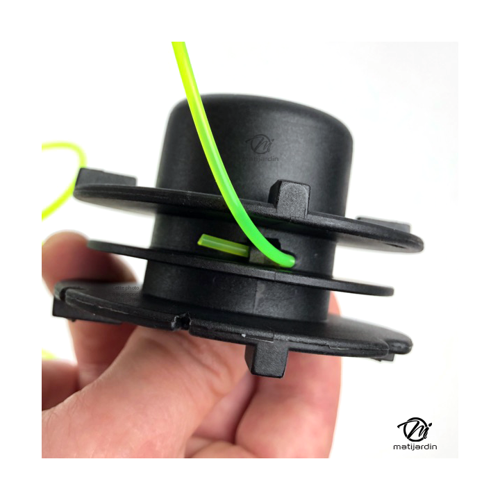 Tête débroussailleuse 2 fils. Tap & Go. Ø 109 mm. Universelle. Automatique. Tecomec.