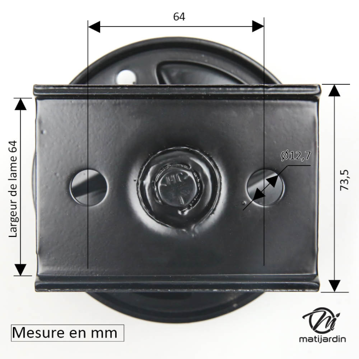 Palier de lame pour N° 88 221-36 604 Gilson