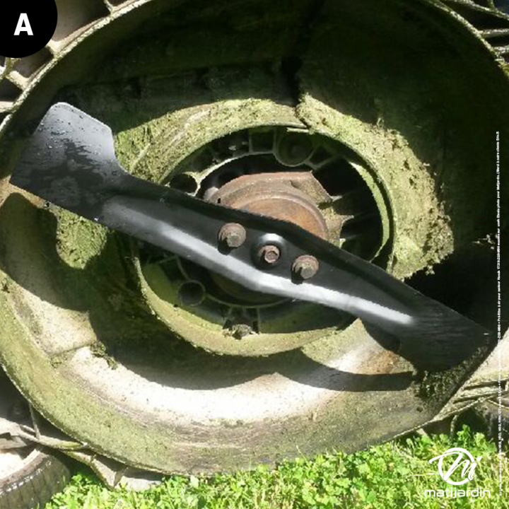 Lame tondeuse pour Honda HRB 535. N° 72511-VE1-650. Coupe 53,5 cm