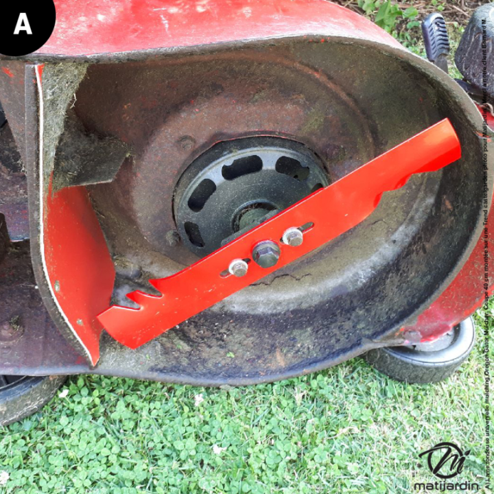 Lame tondeuse universelle Oregon Gator Mulcher™. Coupe 40 cm