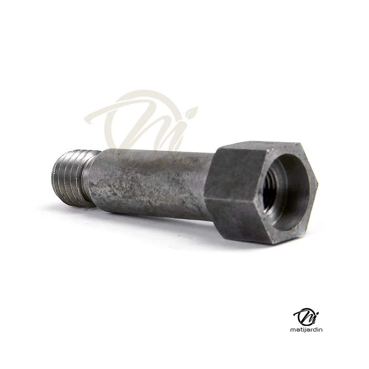 Adaptateur pour tête débroussailleuse. Femelle. Ø 3/8x24. Pas à gauche