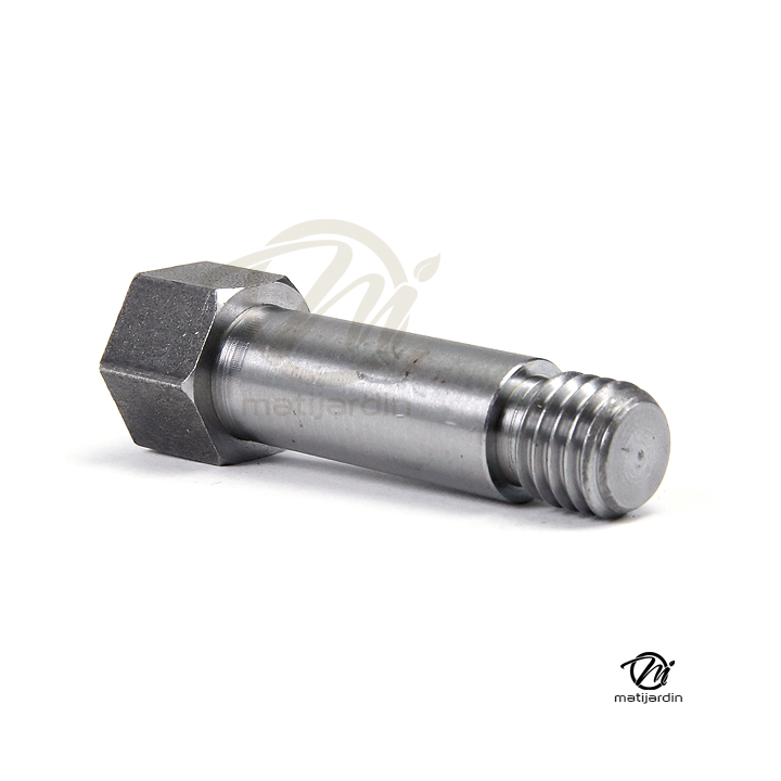 Adaptateur pour tête débroussailleuse. Femelle. Ø 10x1,25. Pas à gauche