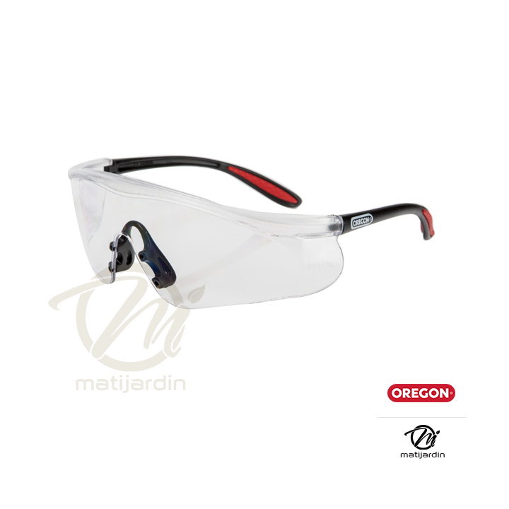 Lunettes de protection transparente. Modèle sans monture. Oregon