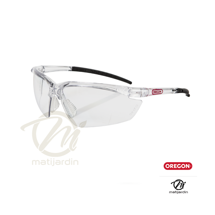 Lunettes de protection transparente. Modèle sport. Oregon