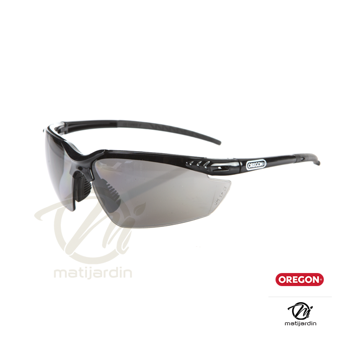 Lunettes de protection noire. Modèle sport. Oregon