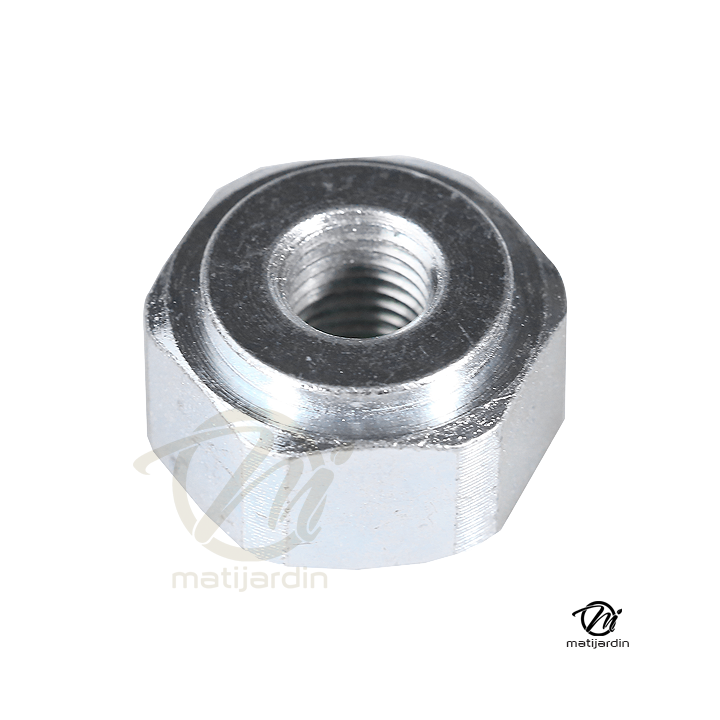 Adaptateur pour tête débroussailleuse Tecomec. Femelle. Ø 10x1,25. Pas à gauche. Pour Husqvarna