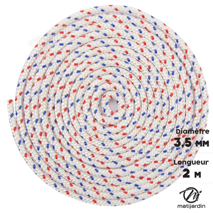 Corde de lanceur nylon Ø 3,5 mm x 2 m pour Stihl 030 031 032