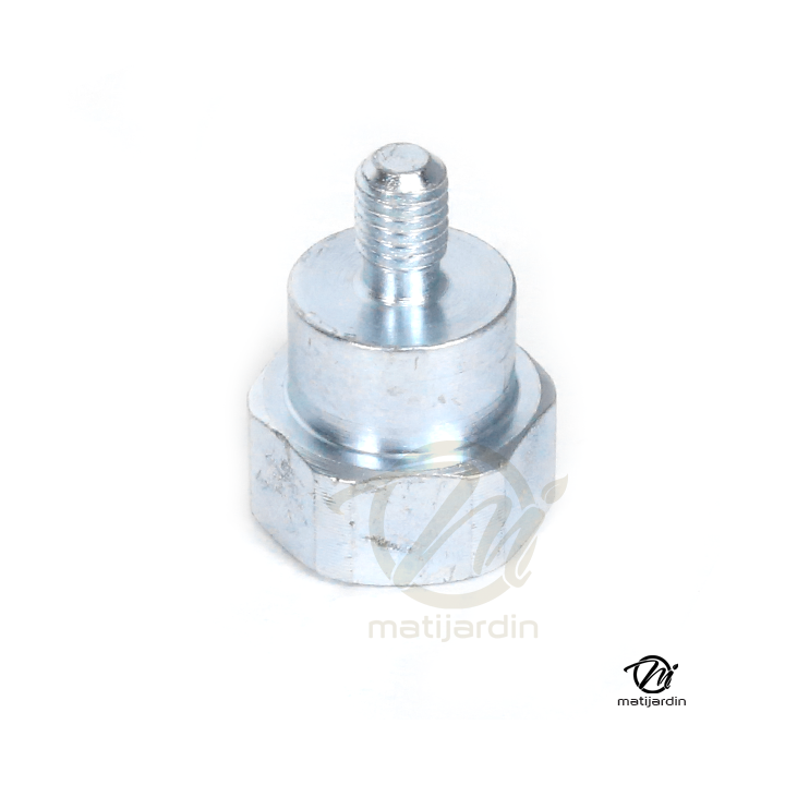 Adaptateur pour tête débroussailleuse Tecomec. Mâle. Ø 8x1,25. Pas à gauche