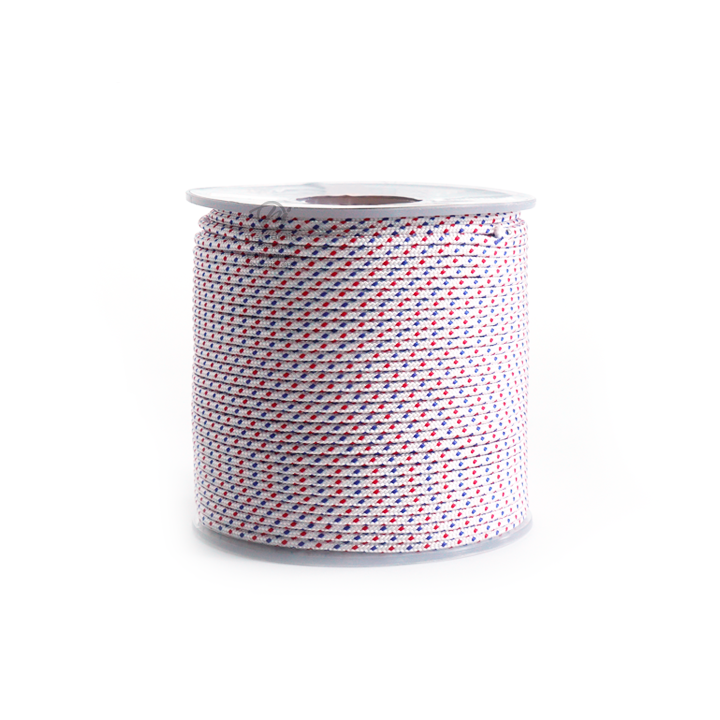 Corde de lanceur nylon. Ø 2,5 mm x 100 m. Cordon 16 fuseaux