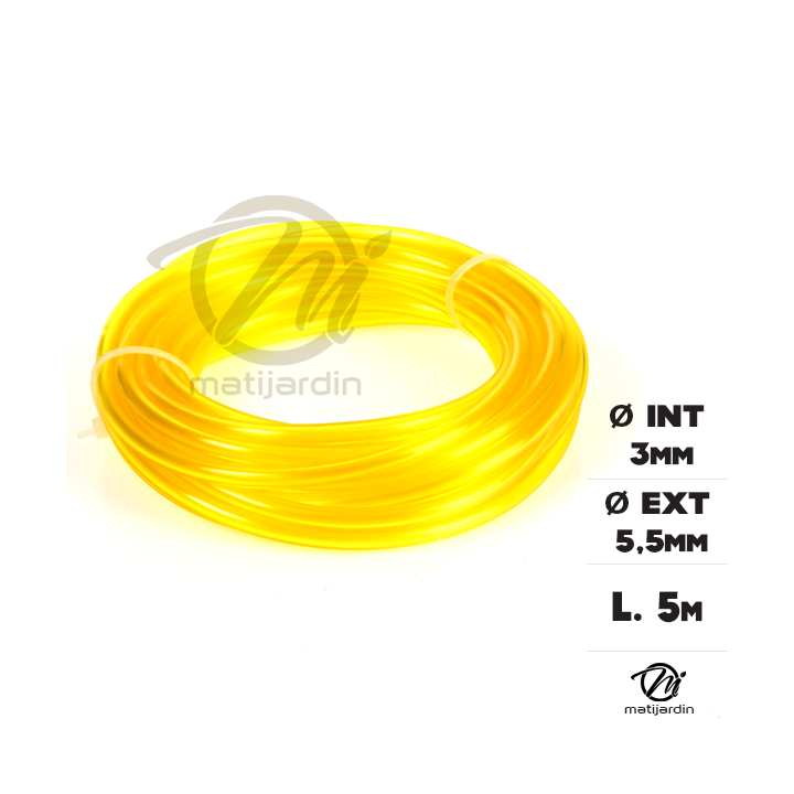 Durite essence en nylon D.int 3mm