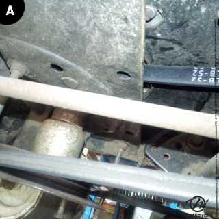 Courroie tondeuse Mitsuboshi LB52 - 16,5 mm x 1332 mm