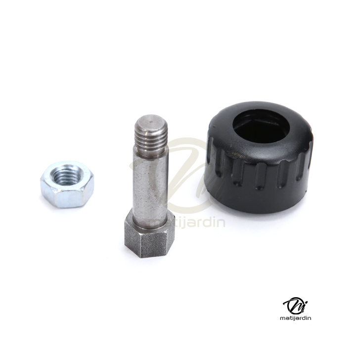 Adaptateur pour tête débroussailleuse. Femelle. Ø 3/8x24. Pas à droite