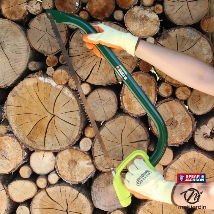 Scie à bûche avec tension réglable 530 mm. Spear & Jackson