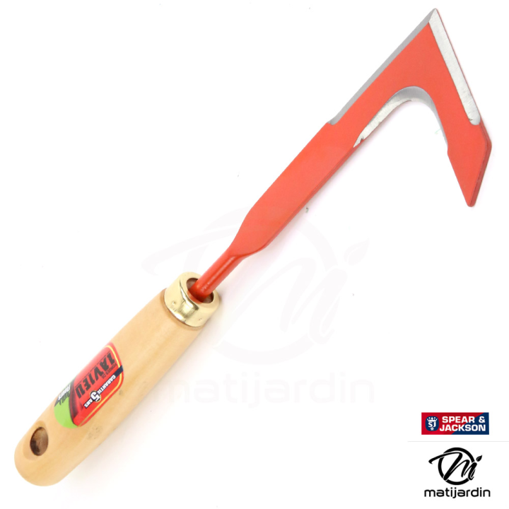 Couteau desherbeur avec manche bois. Forges de Lavieu