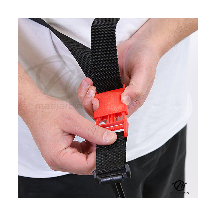 Harnais universel pour débroussailleuse. Simple à sangle