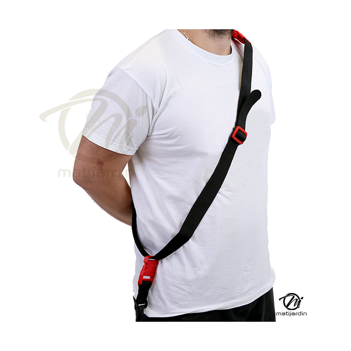 Harnais universel pour débroussailleuse. Simple à sangle