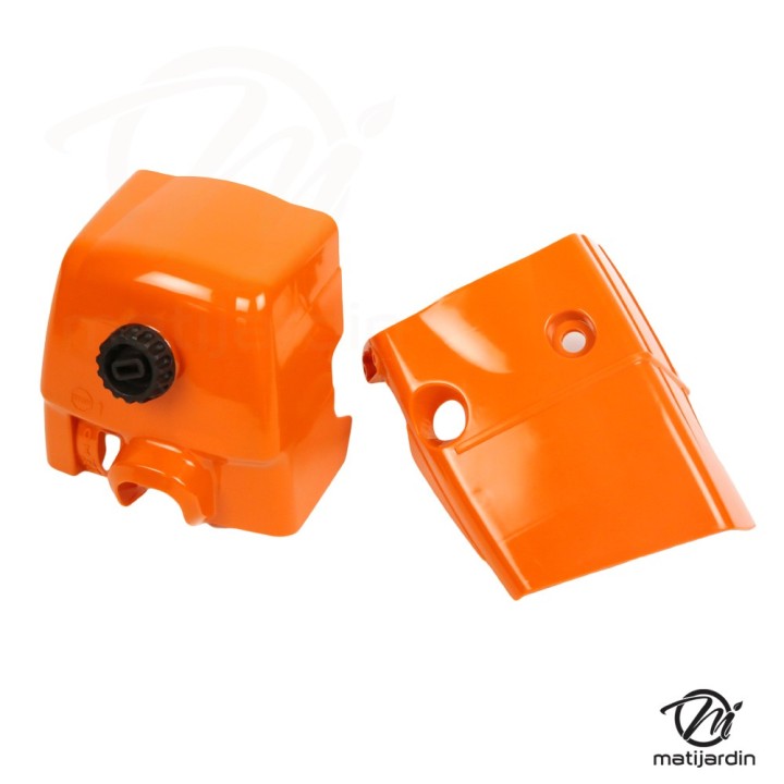 Carter moteur + carter filtre à air pour tronçonneuse MS341 MS361