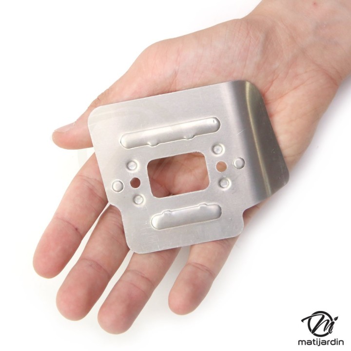 Tôle refroidissement pot d'échappement pour tronçonneuse Stihl MS341 MS361