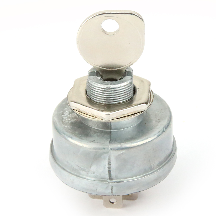 Contacteur à clé pour allumage type magnéto 5 bornes