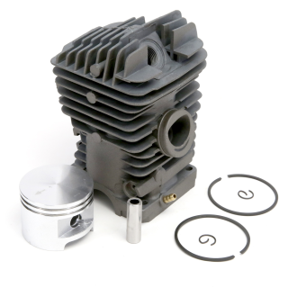 Cylindre piston adaptable pour tronçonneuse Stihl MS390. Diamètre 49 mm