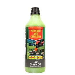 Produit préventif anti crevaison pour roue de tondeuse. Flacon 1 litre