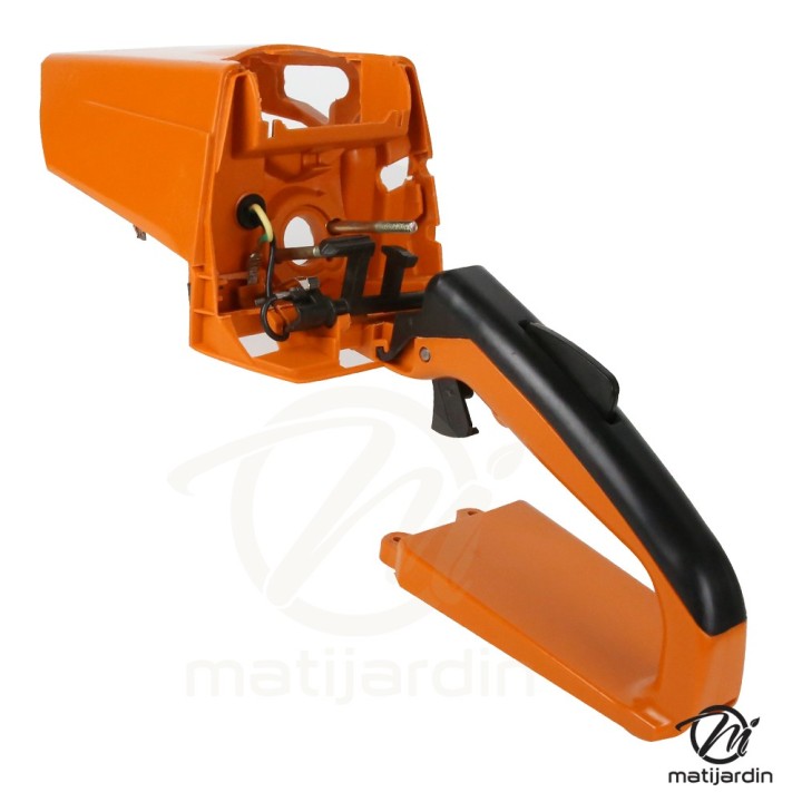 Carter poignée de gaz pour tronçonneuse Stihl MS210