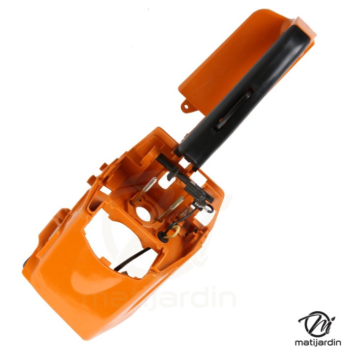 Carter poignée de gaz pour tronçonneuse Stihl MS210