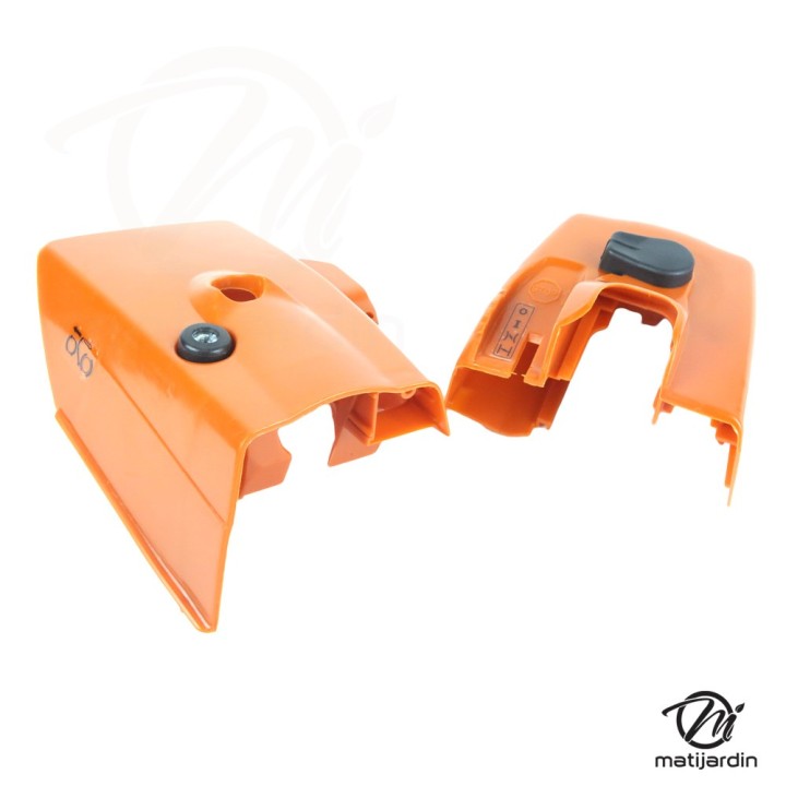 Carter carburateur + cylindre pour tronçonneuse Stihl 026 MS260