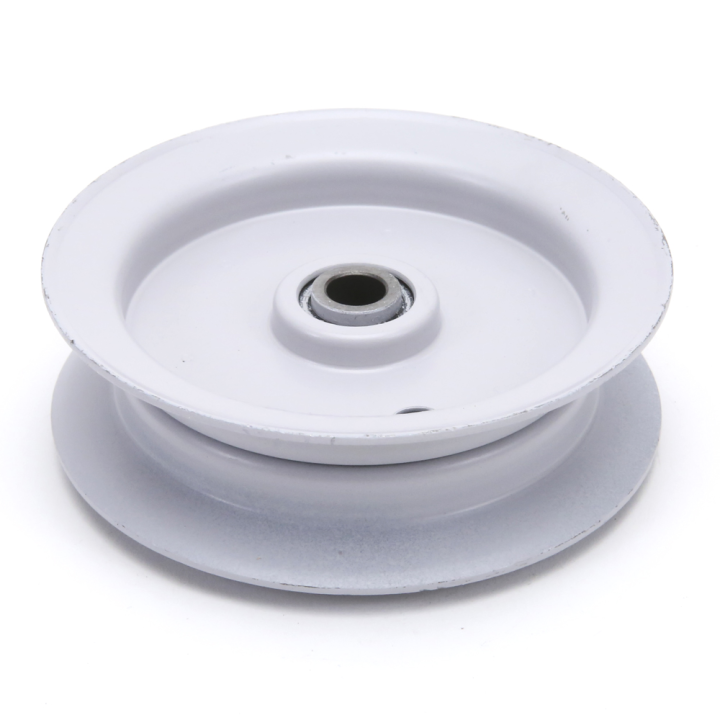Poulie pour MTD gorge plate. N°756-0437, 956-0437. Ø 79 mm. Diamètre rebord 102 mm