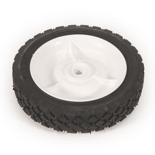 Roue de tondeuse universelle Ø 175 mm. Longueur moyeu 38,1 mm