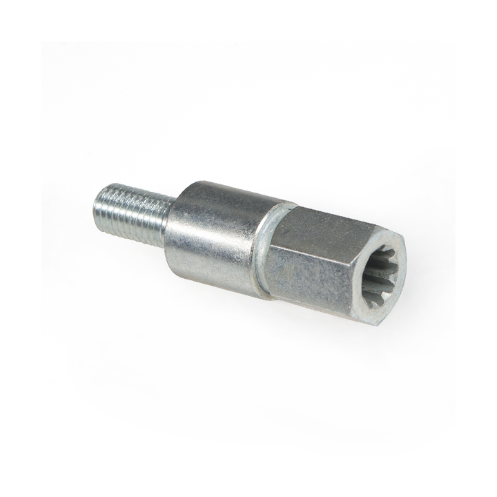 Adaptateur pour renvoi d'angle universel. 9 cannelures