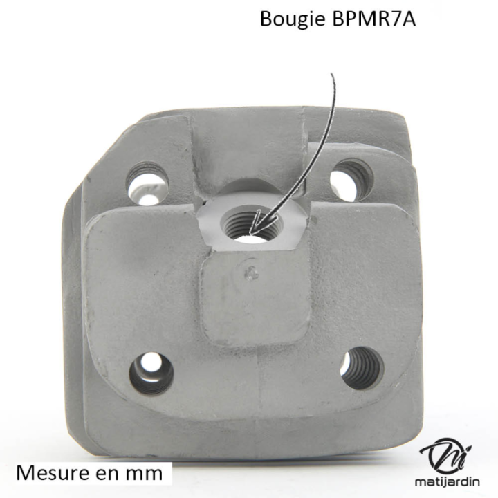 Cylindre piston adaptable pour tronçonneuse Shindaiwa 488. Diamètre 43 mm