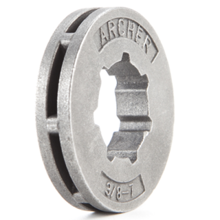 Bague mini Kerwood pour pignon tronçonneuse 7 dents 3/8"