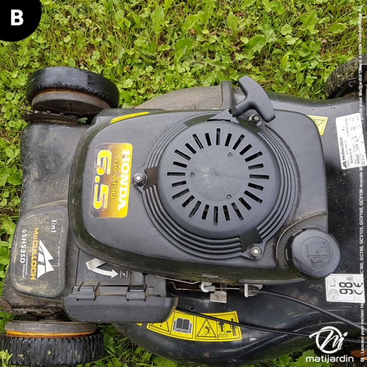 Lanceur pour moteur Honda GC135, GC160, GCV130, GCV160