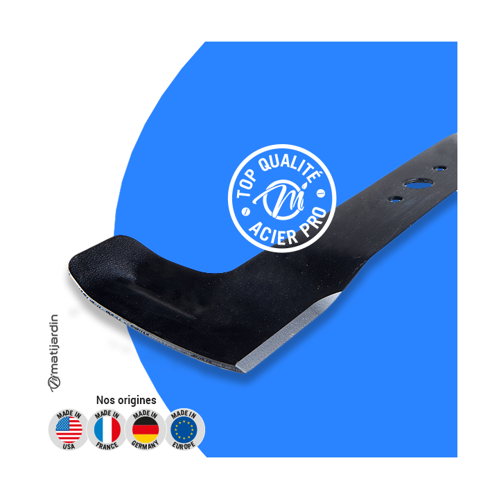 Lame tondeuse pour Solo 560 Hydro 1136045901 coupe 46 cm