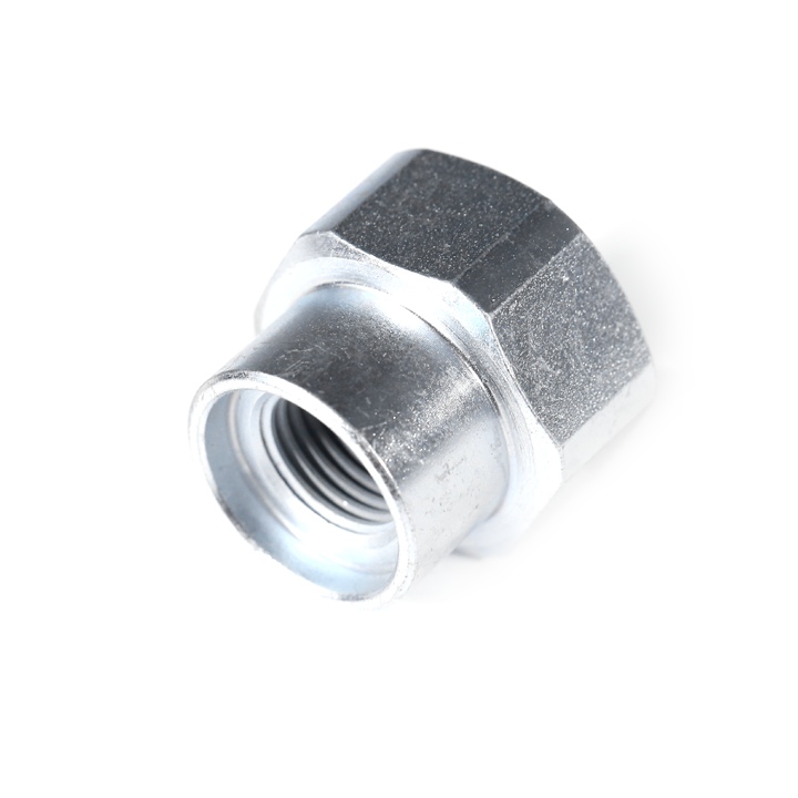 Adaptateur pour tête débroussailleuse Tecomec. Femelle. Ø 12x1,25. Pas à gauche. Pour Zenoah