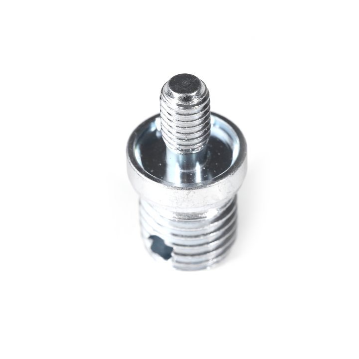 Adaptateur pour tête débroussailleuse Easy Work Tecomec. Mâle. Ø 8x1,25. Pas à gauche