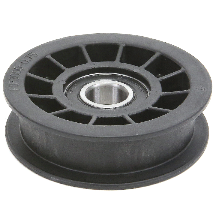 Poulie composite Ø 89 mm gorge plate. FIP3000-0.75