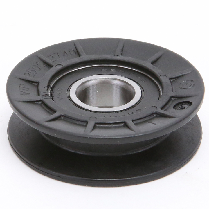 Poulie composite Ø 64 mm à gorge en V. VIP2500-2.740