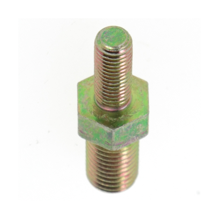 Adaptateur pour tête débroussailleuse. Mâle. Ø 10x1,25 / 7x1,00. Pas à gauche