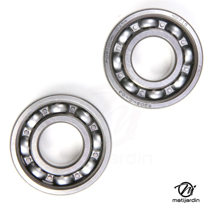 Roulement vilebrequin pour découpeuse Stihl TS460 par 2