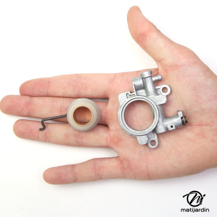 Pompe à huile + vis sans fin pour tronçonneuse Stihl 039 MS390