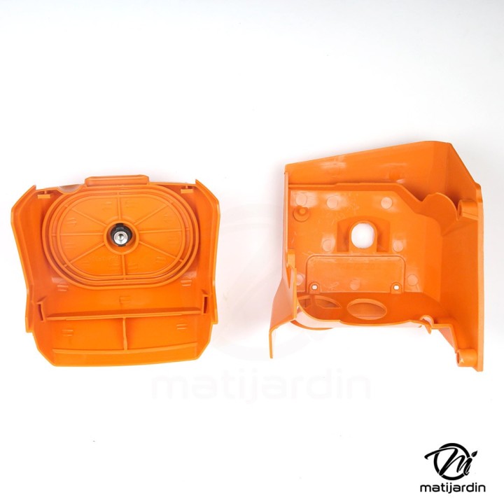 Carter carburateur + cylindre pour tronçonneuse Stihl 044 MS440