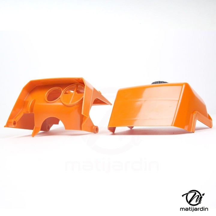 Carter carburateur + cylindre pour tronçonneuse Stihl 044 MS440