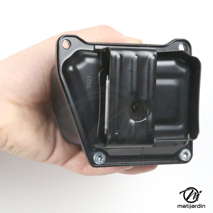 Pot d'échappement pour tronçonneuse Stihl 066 MS 660 MAGNUM dual Port